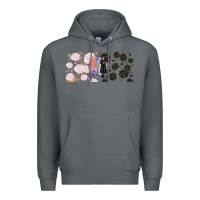 Rock gothic girl and colorful girl best friends with Premium Hoodie - TumblerDesignByShophia