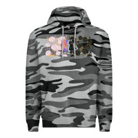 Slate Camo gothic girl and colorful girl best friends with Premium Hoodie - TumblerDesignByShophia