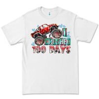 White i crushed 100 days Premium Tee - RacoonDesign
