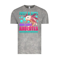 Cloud Rock just a girl who loves axolotls Vintage Tee - Jasminsmagicworld
