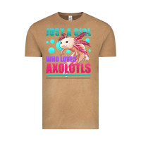 Vintage Camel just a girl who loves axolotls Vintage Tee - Jasminsmagicworld