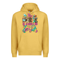 Antique Gold this nurse is guided by jesus Premium Hoodie - JahusDesignShop