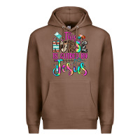 Chestnut this nurse is guided by jesus Premium Hoodie - JahusDesignShop
