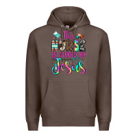 Coffee this nurse is guided by jesus Premium Hoodie - JahusDesignShop