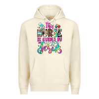 Sandshell this nurse is guided by jesus Premium Hoodie - JahusDesignShop