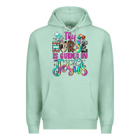 Seafoam this nurse is guided by jesus Premium Hoodie - JahusDesignShop