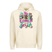Tofu this nurse is guided by jesus Premium Hoodie - JahusDesignShop