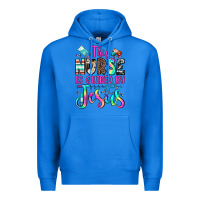 True Royal this nurse is guided by jesus Premium Hoodie - JahusDesignShop