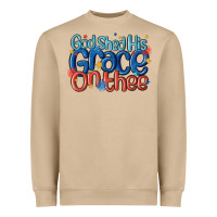 Mushroom god shed his grace on the thee Heavyweight Sweatshirt - MaliasSmallBusiness