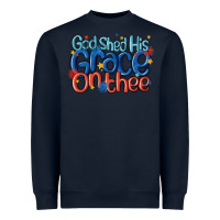 Navy god shed his grace on the thee Heavyweight Sweatshirt - MaliasSmallBusiness