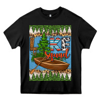 Black lake squad air freshener Heavy Core Tee - HRA Design Shop