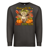 Smoke Pray Till The Cows Come Home Premium Sweatshirt - texasbilliewilder