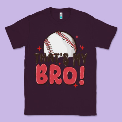 That's My Bro Classic Tee Designed By Maliassmallbusiness