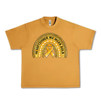 Peanut Butter Childhood cancer awareness rainbow Urban Heavy Tee - Jasminsmagicworld