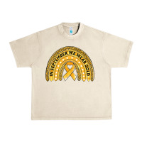 Sandshell Childhood cancer awareness rainbow Urban Heavy Tee - Jasminsmagicworld