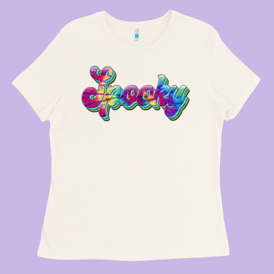 Spooky Ladies Tee Designed By Jahusdesignshop