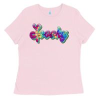 Bubblegum Pink spooky Ladies Tee - JahusDesignShop