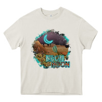 Cream neon moon Heavy Core Tee - SublimationCraftShop