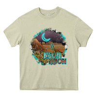 Mossy neon moon Heavy Core Tee - SublimationCraftShop