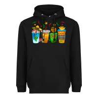 Black Cinco de Mayo Coffee Cups Heavyweight Hoodie - texasbilliewilder