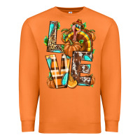 Carrot Love Turkey Thanksgiving Premium Sweatshirt - texasbilliewilder