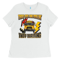 White they see me rollin they waiting Ladies Tee - texasbilliewilder