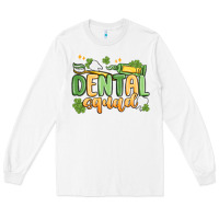 White dental squad Long Sleeve Tee - MaliasSmallBusiness