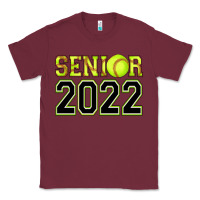 Burgundy senior softball Classic Tee - AdoDesignShop