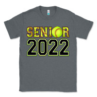 Charcoal Heather senior softball Classic Tee - AdoDesignShop