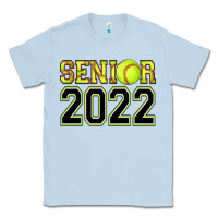 Dusty Blue senior softball Classic Tee - AdoDesignShop