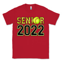 Red senior softball Classic Tee - AdoDesignShop