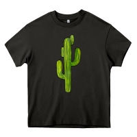 Asphalt cactus Heavy Core Tee - BarkalooDesign