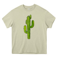 Mossy cactus Heavy Core Tee - BarkalooDesign