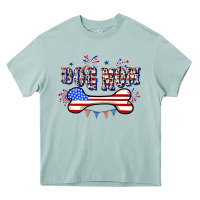 Arona 4th of July Dog Mom Heavy Core Tee - CowGirlArtShop