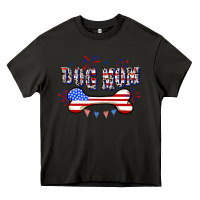 Asphalt 4th of July Dog Mom Heavy Core Tee - CowGirlArtShop