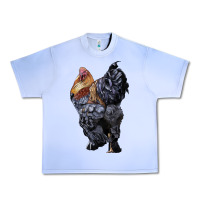 Grape Ice Brahma Rooster Urban Heavy Tee - LillyAllenDesigns