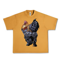 Peanut Butter Brahma Rooster Urban Heavy Tee - LillyAllenDesigns