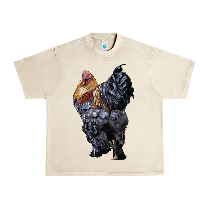 Brahma Rooster Urban Heavy Tee by LillyAllenDesigns | Teevron