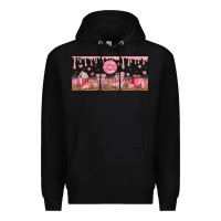 Black Cafecito y Chisme Premium Hoodie - TumblerDesignByShophia