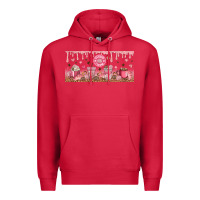 Cardinal Cafecito y Chisme Premium Hoodie - TumblerDesignByShophia