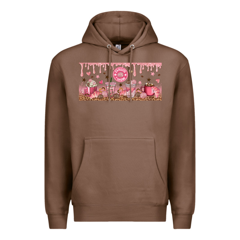 Cafecito Y Chisme Premium Hoodie by TumblerDesignByShophia | Teevron