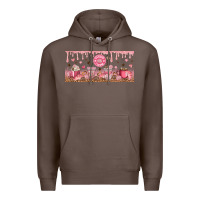 Coffee Cafecito y Chisme Premium Hoodie - TumblerDesignByShophia