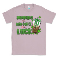 Lilac iced coffee and luck Classic Tee - MaliasSmallBusiness