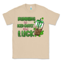 Mushroom iced coffee and luck Classic Tee - MaliasSmallBusiness
