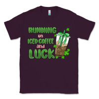 Plum iced coffee and luck Classic Tee - MaliasSmallBusiness