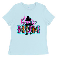 Baby Blue dance mom Ladies Tee - Zillion Design Studio