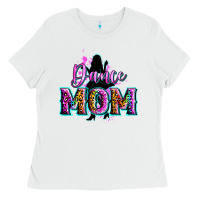 White dance mom Ladies Tee - Zillion Design Studio