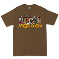Cacao nurse sunflower Premium Tee - FaDigitalArtStudio