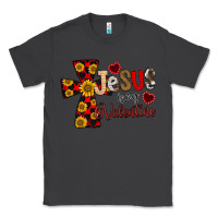 Smoke Jesus is My Valentine Cross Classic Tee - CowhideDigitalArt