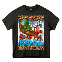 Asphalt lake life floats my boat air freshener Heavy Core Tee - HRA Design Shop